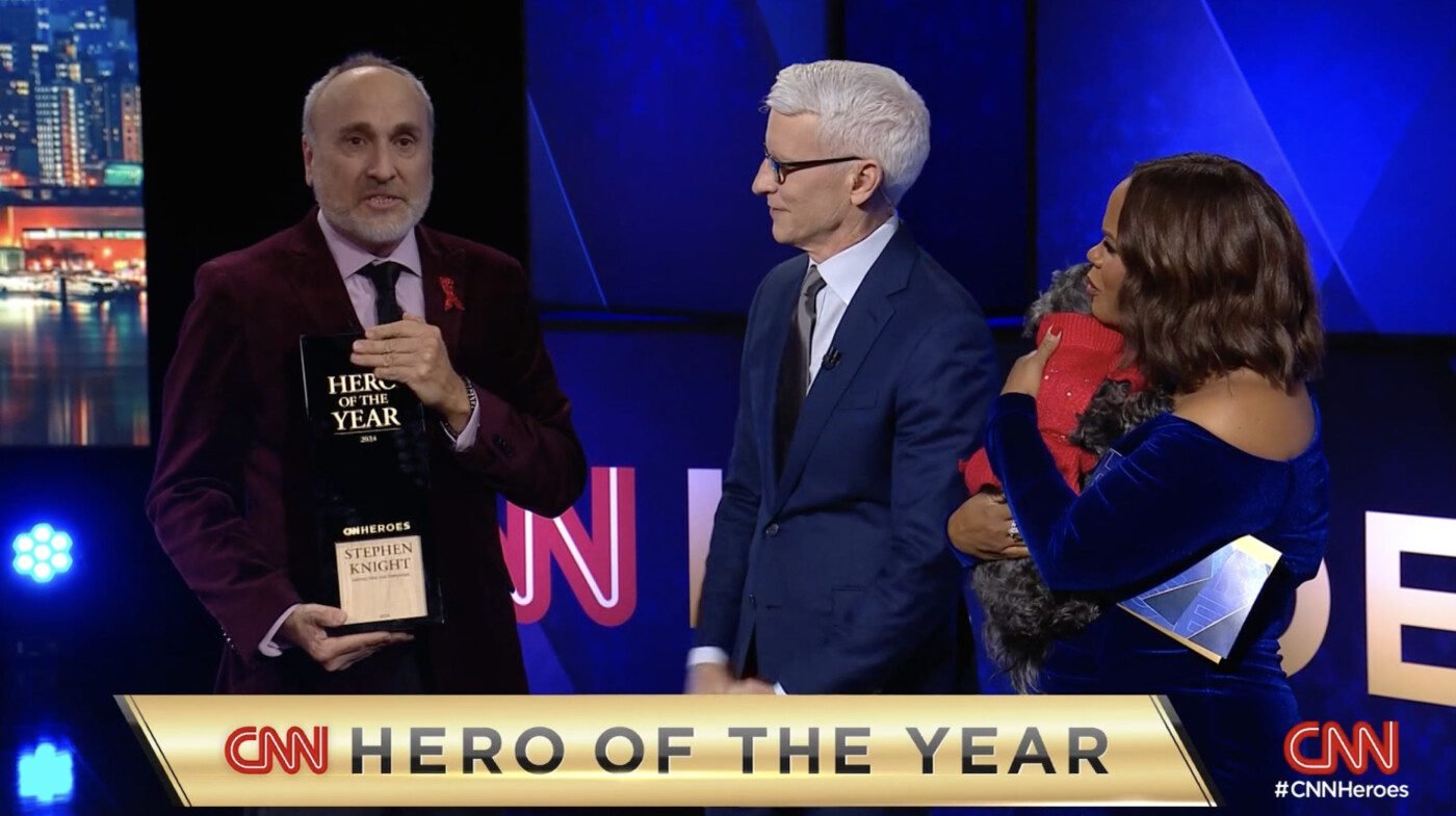 Stephen Knight is CNN’s Hero of the Year!